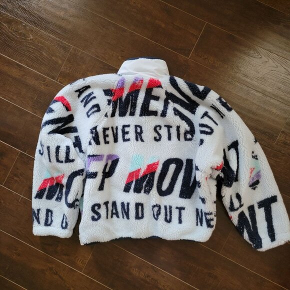 Free People Hit The Slopes Pullover Womens S Fleece Cozy Outdoors Boho Oversized - Picture 3 of 6